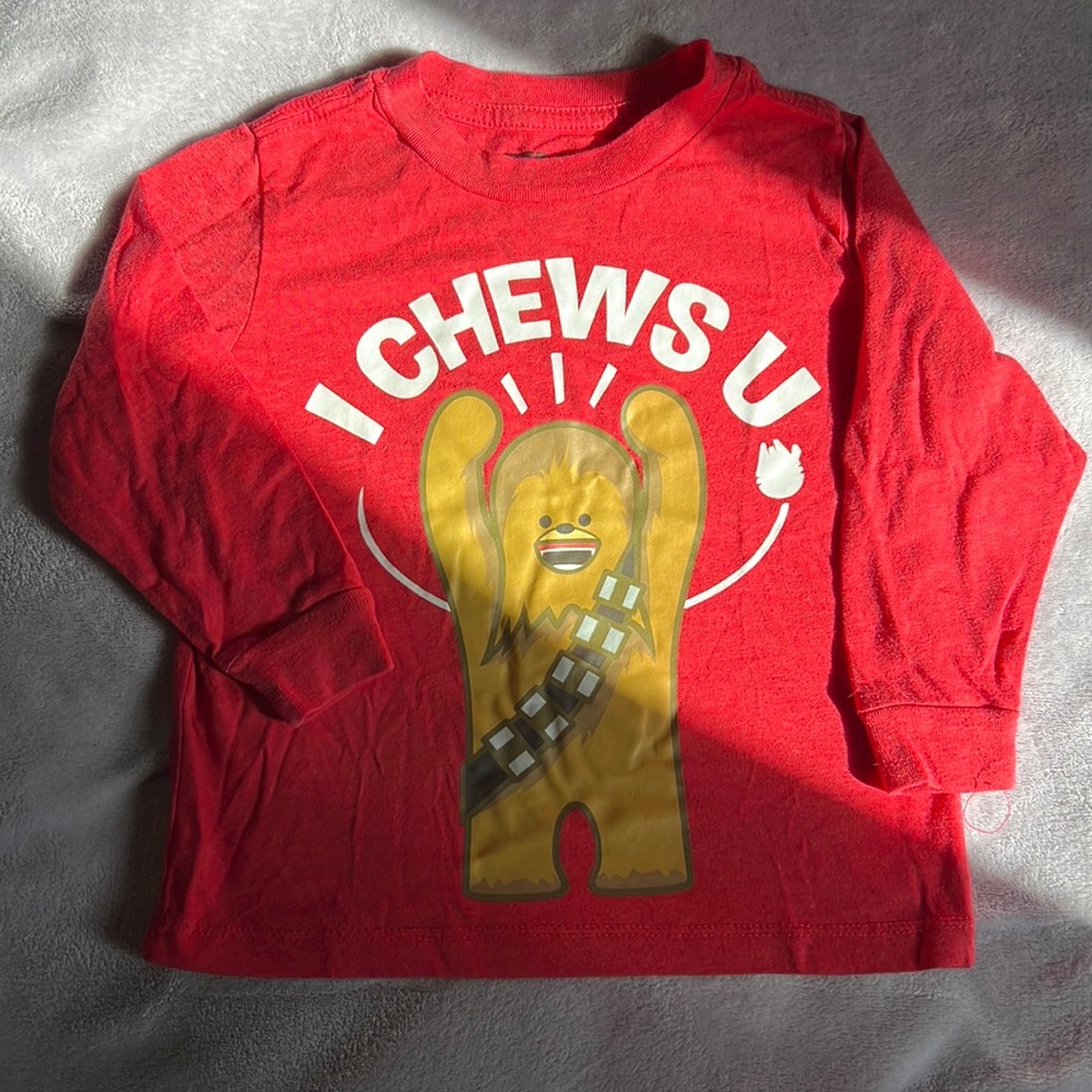 Toddler Star Wars Valentine’s Day top (2T)